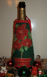 Jouluinen pullon esiliina