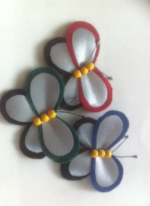 Perhonen heijastimet